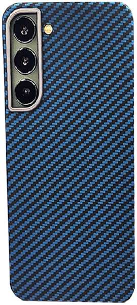 Пластиковая накладка KZDOO KEVLAR для Samsung Galaxy S23 Plus синяя 9641465906