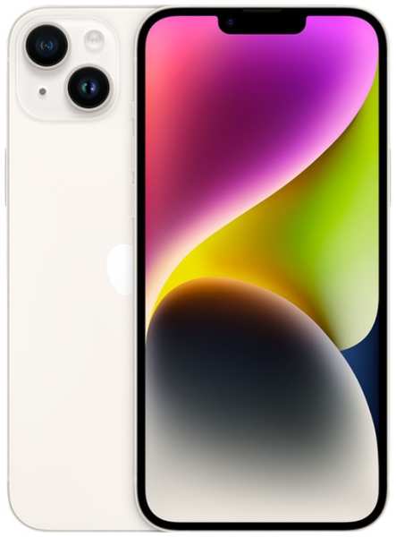 Мобильный телефон Apple iPhone 14 Plus 128GB Dual: nano SIM + eSim starlight (белый) 9641472716