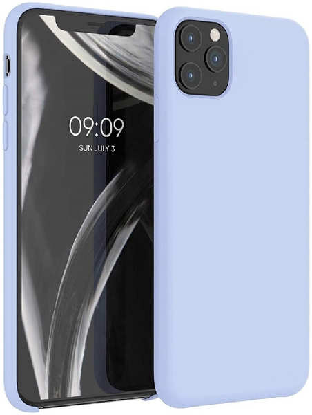 Apple Силиконовая накладка FasiON для iPhone 11 Pro Max (SC) синяя 9641473295