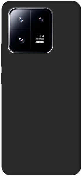 Силиконовая накладка для Xiaomi 13 Pro черная 9641475250