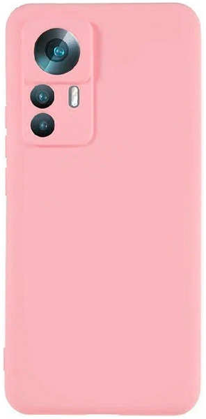 Силиконовая накладка для Xiaomi Mi 12T/12T Pro (SC) ярко-розовый