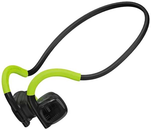 Беспроводные наушники WiWU Marathon Pro black-green (черно-зеленые) 9641476733