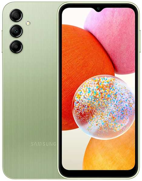 Мобильный телефон Samsung Galaxy A14 4/64Gb зеленый ЕАС 9641476919