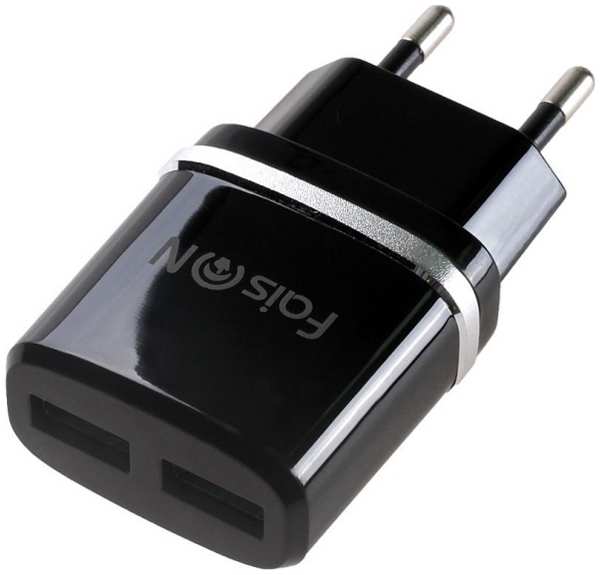 Комплект сетевой блок + кабель FaisON HC12 (USB/USB)+(USB-microUSB) черный 9641478337