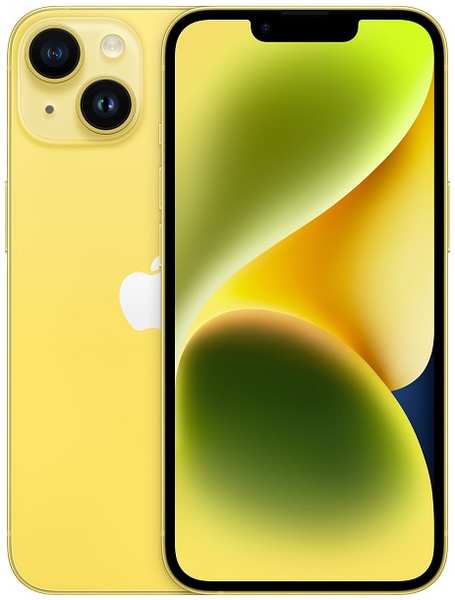 Мобильный телефон Apple iPhone 14 Plus 128GB Dual: nano SIM + eSim yellow (желтый) 9641479812
