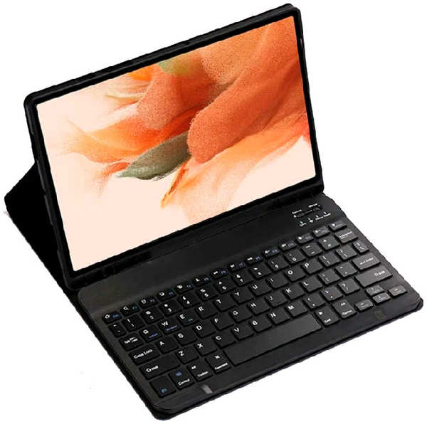 Чехол с клавиатурой (РУ) для Samsung Galaxy Tab S8+/S7+/S7 FE черный 9641479931