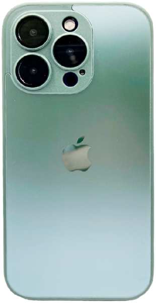 Apple Пластиковая накладка AG Glass case MagSafe для iPhone 14 Pro зеленая 9641480420