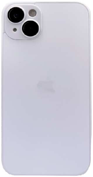 Apple Пластиковая накладка AG Glass case MagSafe для iPhone 14 белая 9641480428