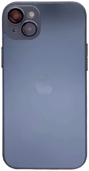 Apple Пластиковая накладка AG Glass case MagSafe для iPhone 14 Plus графит 9641480470