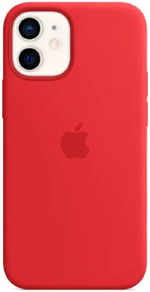 Apple Силиконовая накладка для iPhone 12 mini (SC) MagSafe красная Partner 9641482106