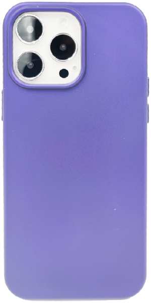 Apple Силиконовая накладка для iPhone 14 Pro Max (SC) фиолетовая