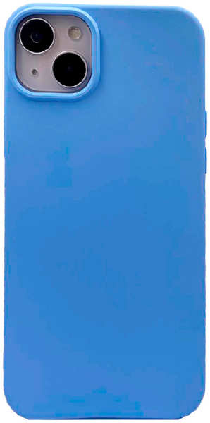 Apple Силиконовая накладка для iPhone 14 Plus (SC) голубая Partner 9641482825