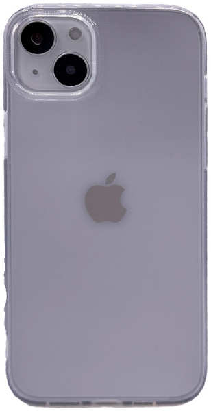 Apple Силиконовая накладка NEW для iPhone 14 Plus прозрачная 9641482884