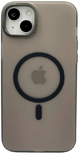 Apple Пластиковая накладка WIWU Ultra Thin Frosted MagSafe для iPhone 14 прозрачный черный 9641486005