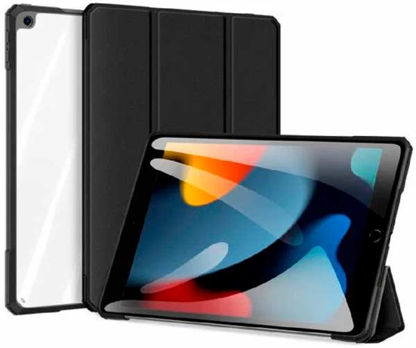 Apple<=iphone|ipad|ipod|macbook Чехол-книжка DUX DUCIS Copa Series для iPad 10.9 (2022) черный 9641486201