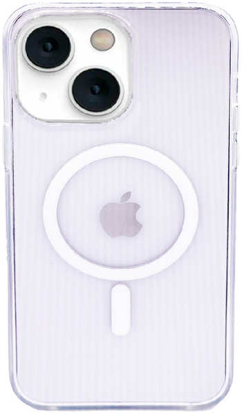 Apple Пластиковая накладка WIWU Crystal Case MagSafe для iPhone 14 Plus прозрачная 9641486949