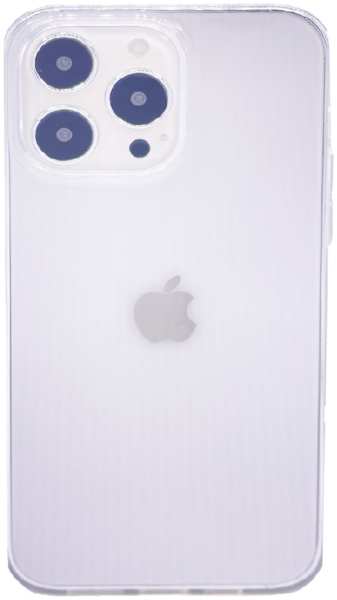Apple Силиконовая накладка для iPhone 14 Pro Max прозрачная 9641486982