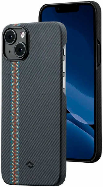 Apple Чехол Pitaka Fusion Weaving MagEZ Case 3 для iPhone 14 Plus (6.7″), Rhapsody 9641488241