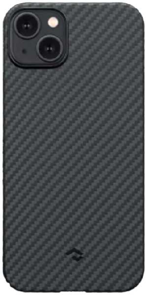 Apple Чехол Pitaka MagEZ Case 3 для iPhone 14 Plus (6.7″), черно-серый 9641488242