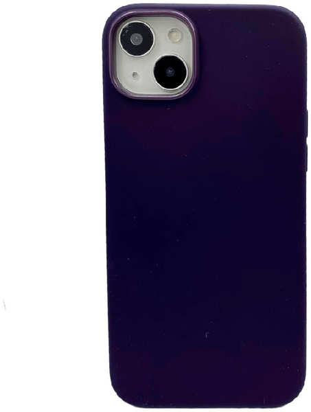 Apple Силиконовая накладка KZDOO MAG ICOAT для iPhone 14 Plus фиолетовая 9641489020