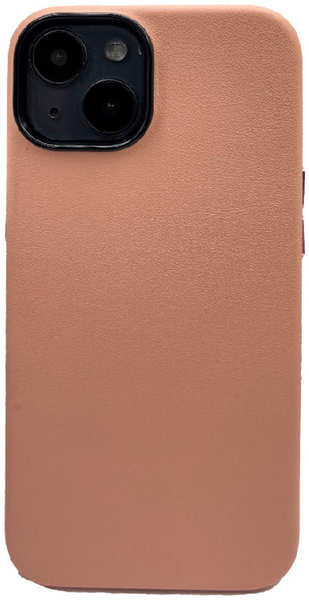 Apple Пластиковая накладка KZDOO Noble для iPhone 14 Plus под кожу персиковая 9641489060