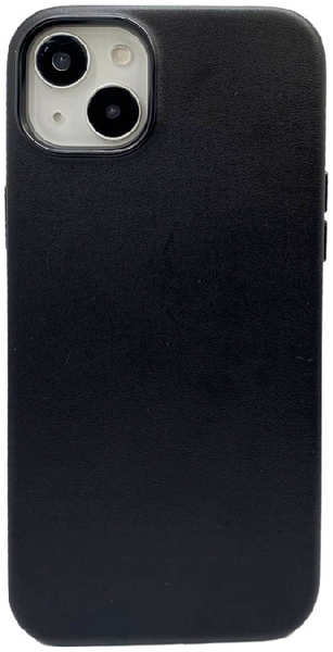 Apple Пластиковая накладка KZDOO Noble для iPhone 14 Plus под кожу черная
