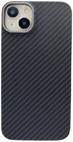 Apple Пластиковая накладка KZDOO KEVLAR для iPhone 14 Plus черная 9641489088