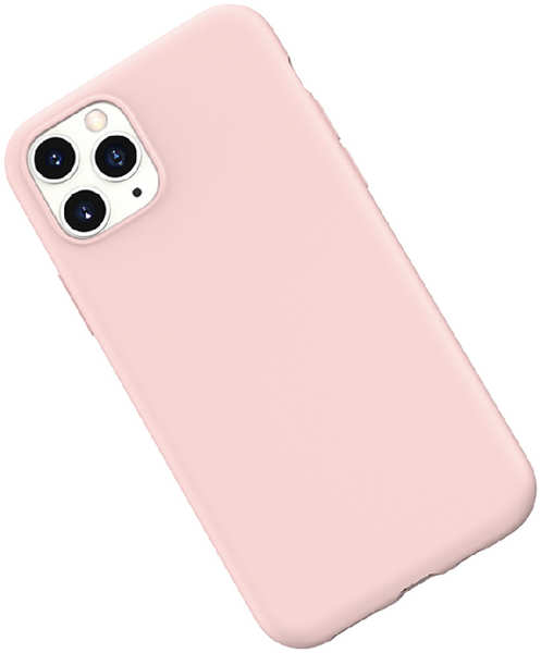 Apple Силиконовая накладка MONARCH для iPhone 13 Pro Max розовая 9642517597
