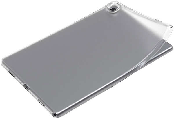 Пластиковая накладка Clear Edge Cover для Samsung Galaxy Tab A8 прозрачный/синий 9642519263