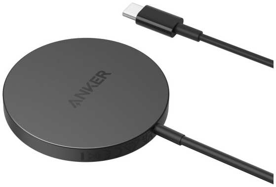 Беспроводное зарядное устройство Anker PowerWave Select+ Magnetic Pad 15W A2566 черное 9642519753