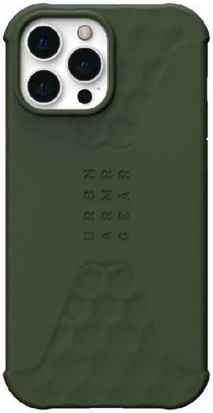 Apple Противоударная пластиковая накладка UAG STANDART ISSUE для iPhone 13 Pro зеленая 9642532994