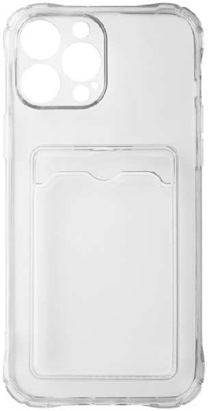 Apple Силиконовая накладка для iPhone 13 Pro прозрачный с картхолдер 9642550060