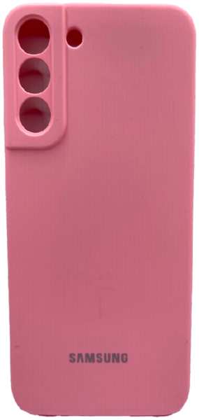 Силиконовая накладка для Samsung Galaxy S22 Plus (SС) розовая Partner 9642553347