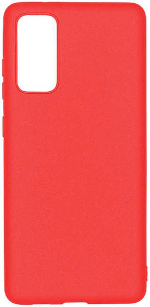 Силиконовая накладка Alwio для Samsung Galaxy S21 FE красный 9642556395