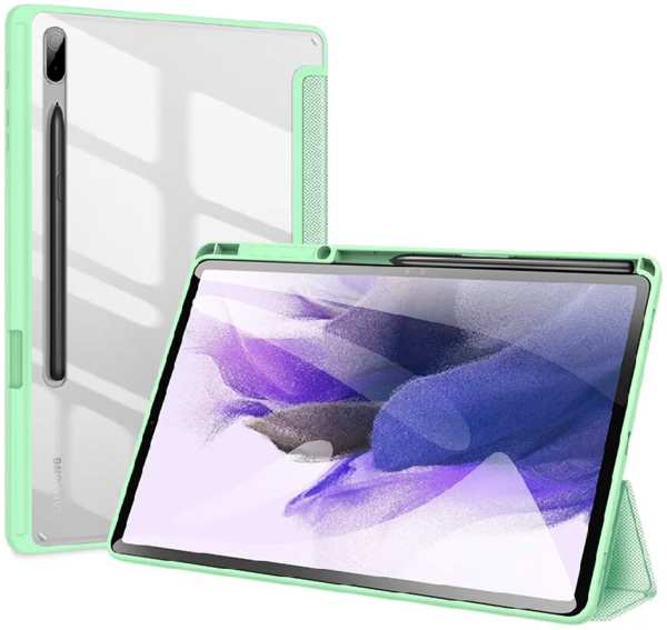 Чехол-книжка DUX DUCIS Toby Series для Samsung Galaxy Tab S8/S7 зеленая 9642559754