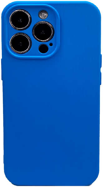 Apple Силиконовая накладка для iPhone 13 Pro (SC) ярко-голубая Partner