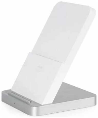 Беспроводное зарядное устройство Xiaomi Vertical Air-Cooled Wireless Charger 30W белый 9646576997