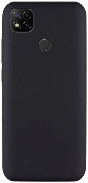 Силиконовая накладка для Xiaomi Redmi 9C (SC) черная