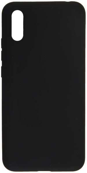 Силиконовая накладка для Xiaomi Redmi 9А (SC) черная 9646581250
