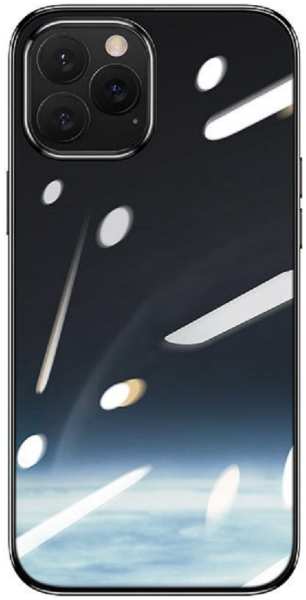 Apple Силиконовая накладка Usams Kingdom Series для iPhone 12 mini черный кант 9646812345