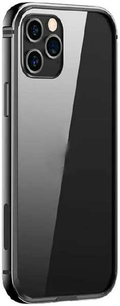 Apple Прорезиненный бампер Usams Fellwell для iPhone 12 Pro черный 9646812931
