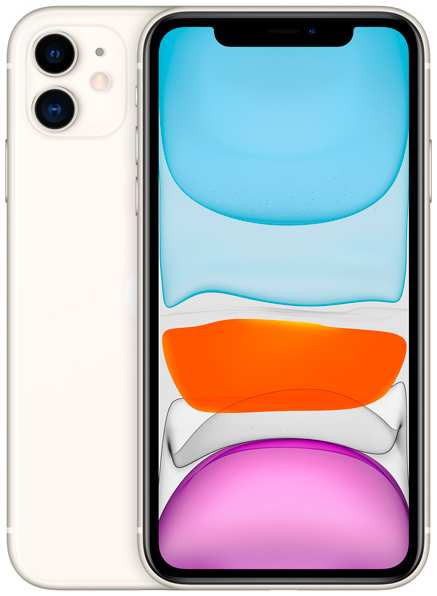 Мобильный телефон Apple iPhone 11 64GB A2221 white (белый) Slimbox 9646961748