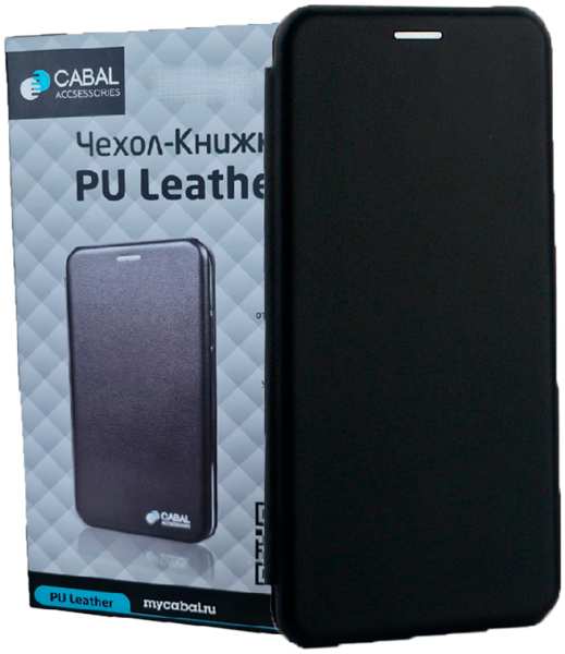 Чехол-книжка Cabal для Samsung Galaxy A03s черный 9647064660