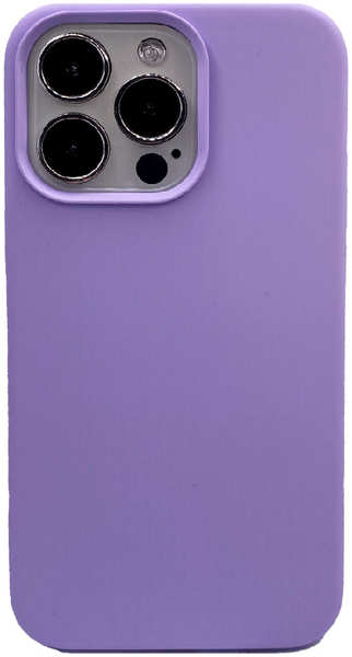 Apple Силиконовая накладка для iPhone 13 Pro (SC) фиолетовая 9647894132