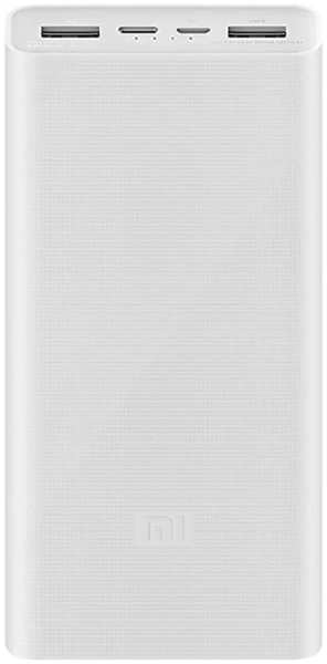 Внешний аккумулятор Xiaomi Mi Power Bank 3 20000mAh 18W белый 9648181671