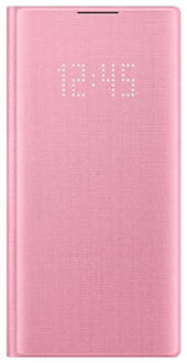 Чехол-книжка для Samsung Galaxy Note10 LED View Cover розовый