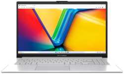 15.6″ Ноутбук Asus Vivobook Go E1504FA-L1013W 1920x1080 OLED/Ryzen 5 7520U quad 2.8-4.3Ghz/8Gb/512PCISSD/noDVD/Int:AMD Radeon 610M/Cam/BT/WiFi/50WHr/w1y/1.63kg/Cool Silver