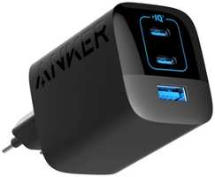 Сетевое зарядное устройство Anker 336 67W 2 Type-C + USB черное