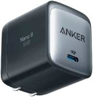 Сетевое зарядное устройство Anker PowerPort Nano II GaN 65W Type-C черный EAC
