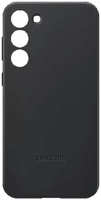 Кожаная накладка Samsung Leather Case для Galaxy S23 Plus черная SZ